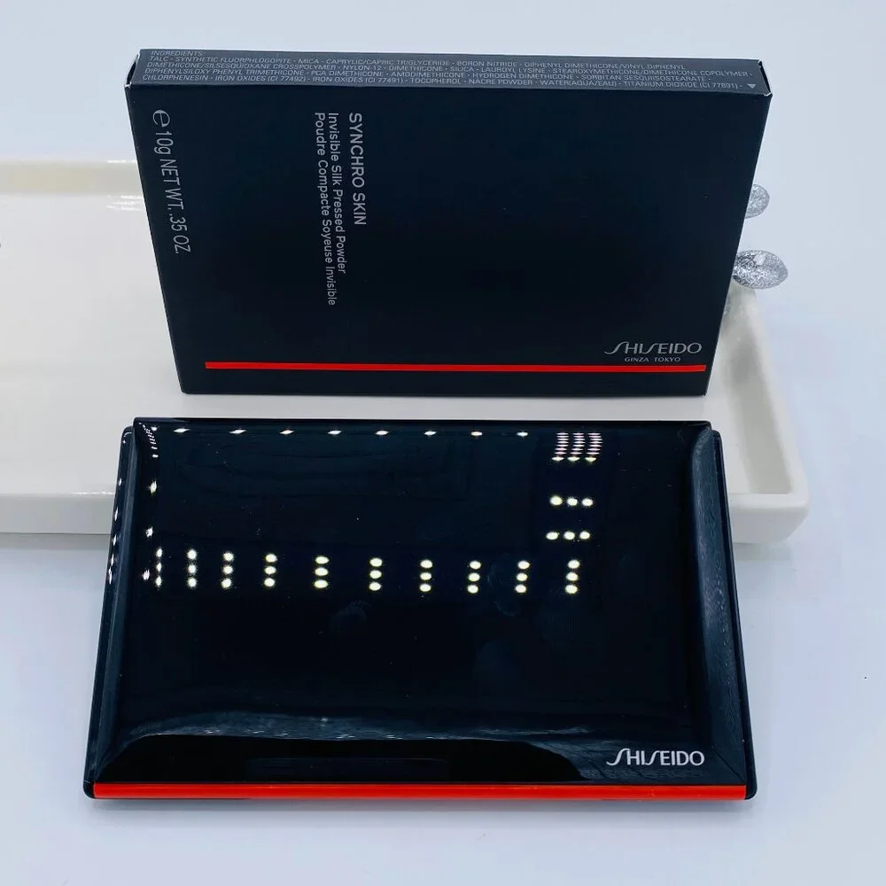 SHISEIDO Beauty-Synchro Skin Pressed Powder,Smooth Blur Matte-Full 10g-BOXED-NEW